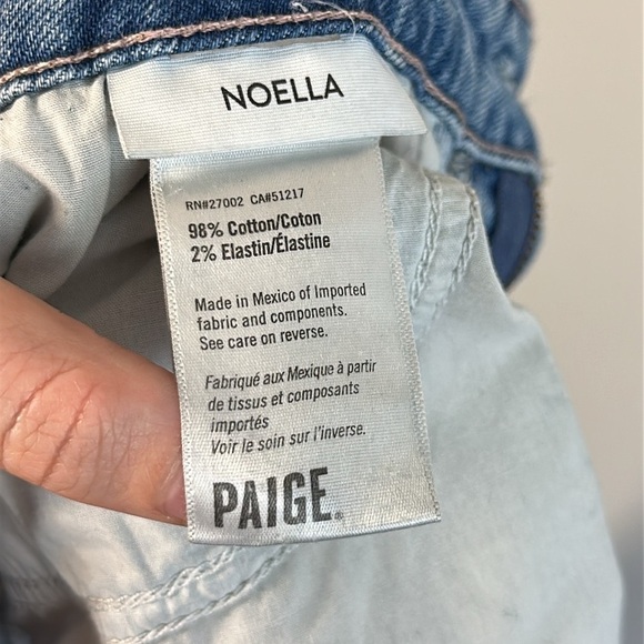 Paige Noella Sonic Destructed Jeans Size 29 - Picture 14 of 16